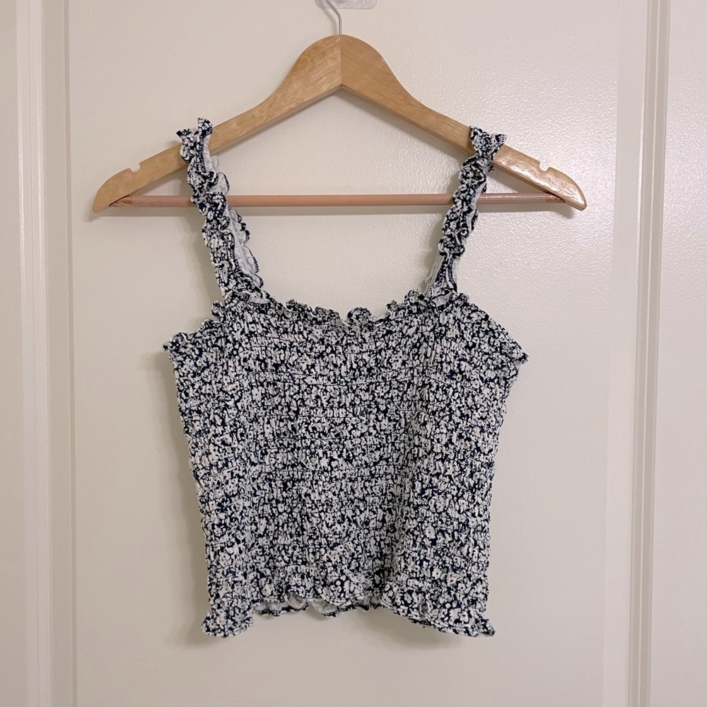 Old Navy Floral Stretchy Crop Top